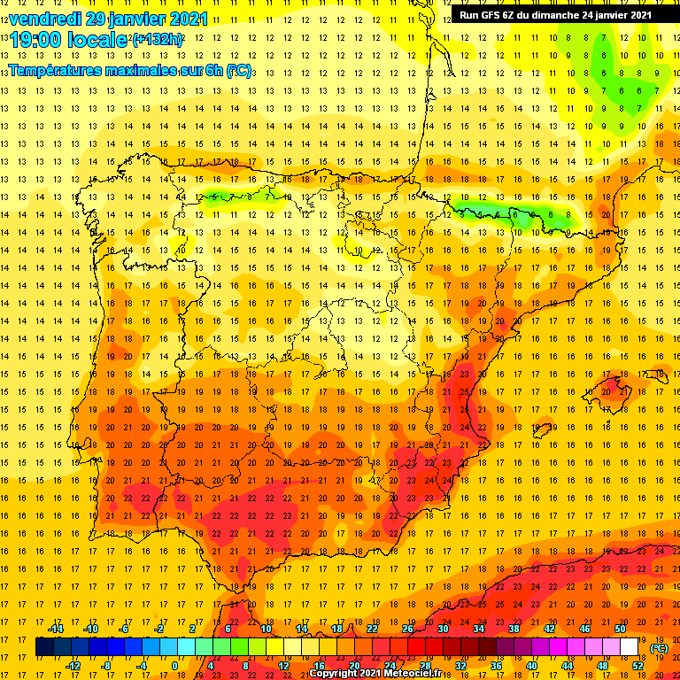 Modele GFS - Carte prévisions 