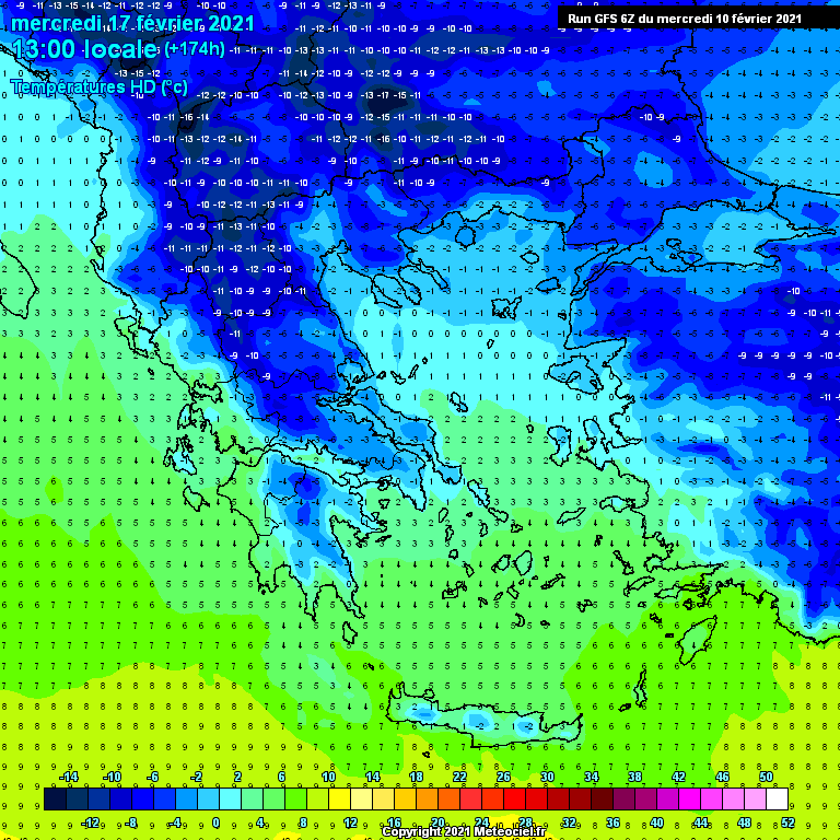 Modele GFS - Carte prévisions