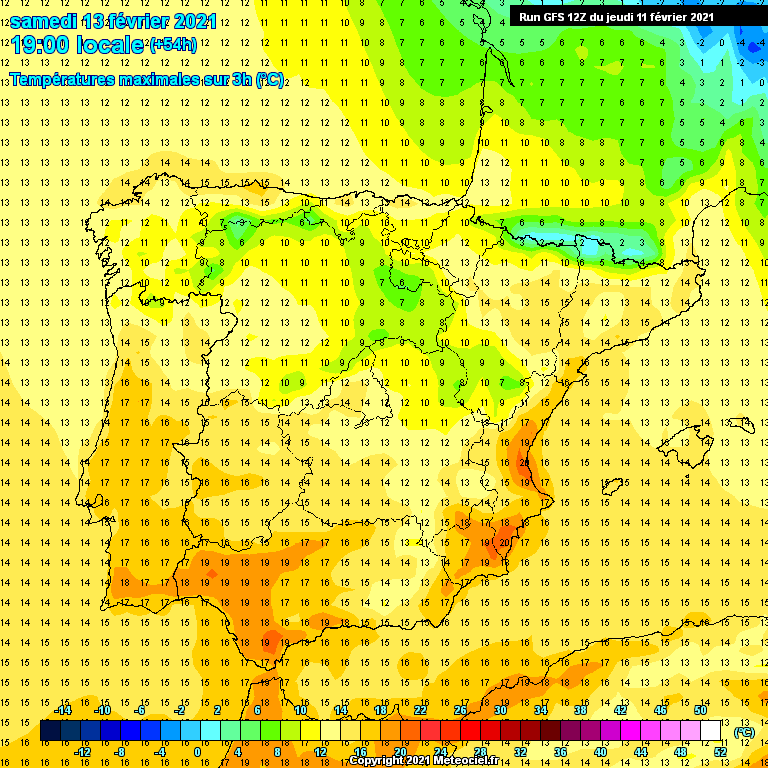 Modele GFS - Carte prévisions 