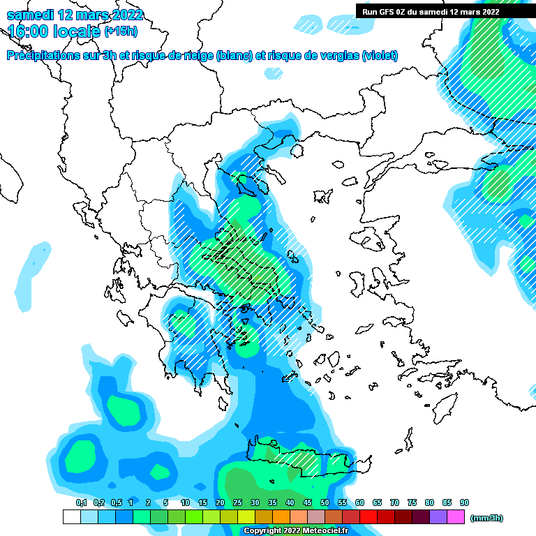 Modele GFS - Carte prévisions