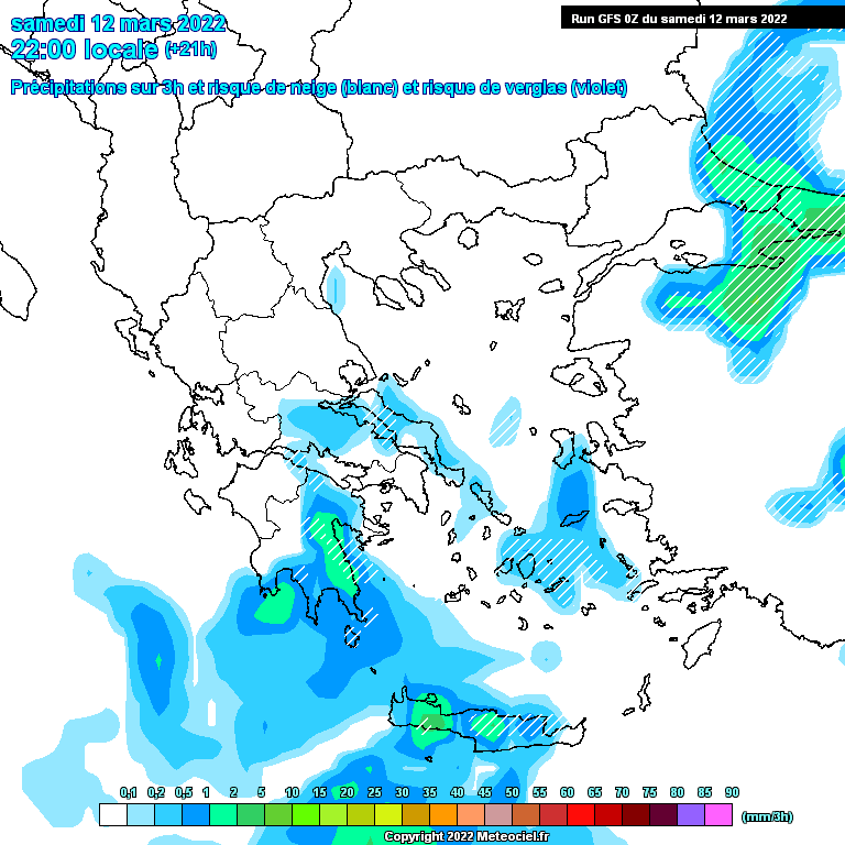 Modele GFS - Carte prévisions