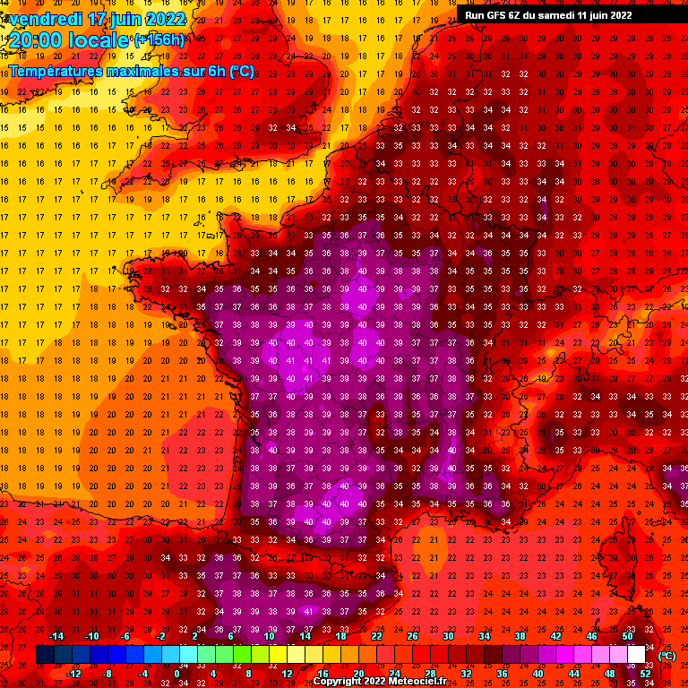 Modele GFS - Carte prévisions