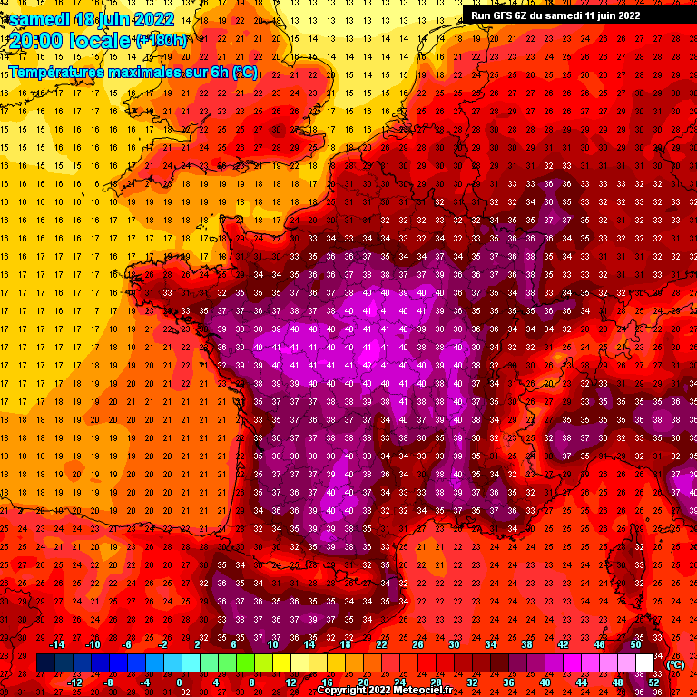 Modele GFS - Carte prévisions