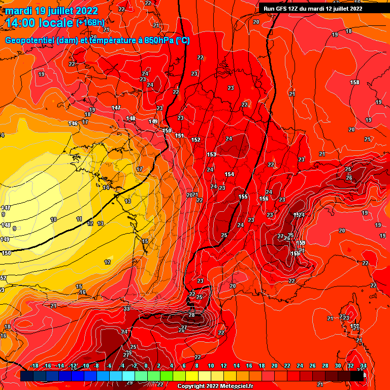 Modele GFS - Carte prévisions