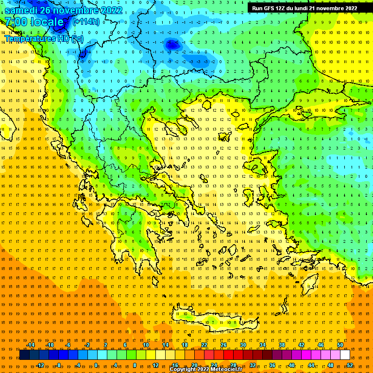 Modele GFS - Carte prévisions