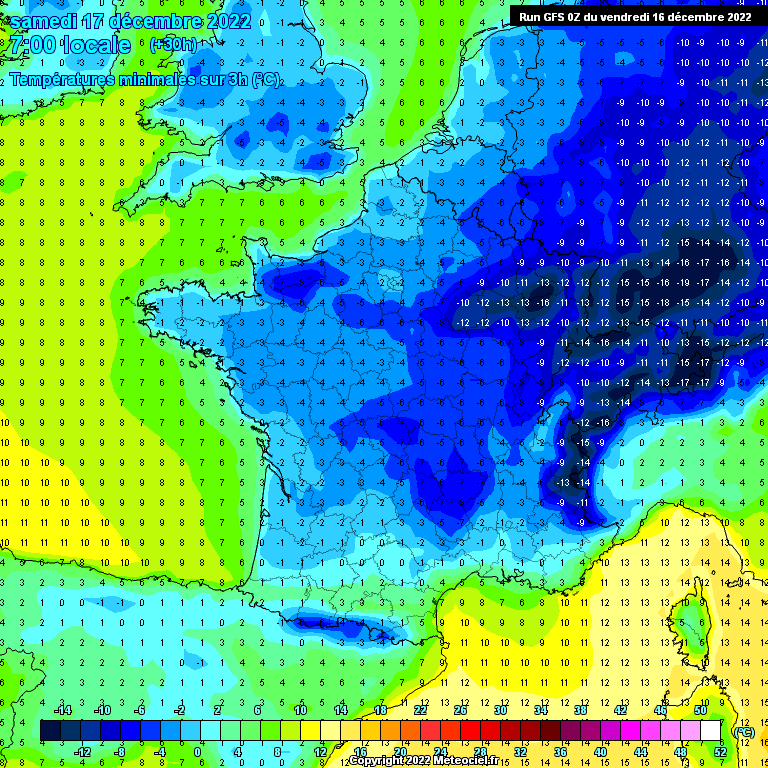 Modele GFS - Carte prévisions