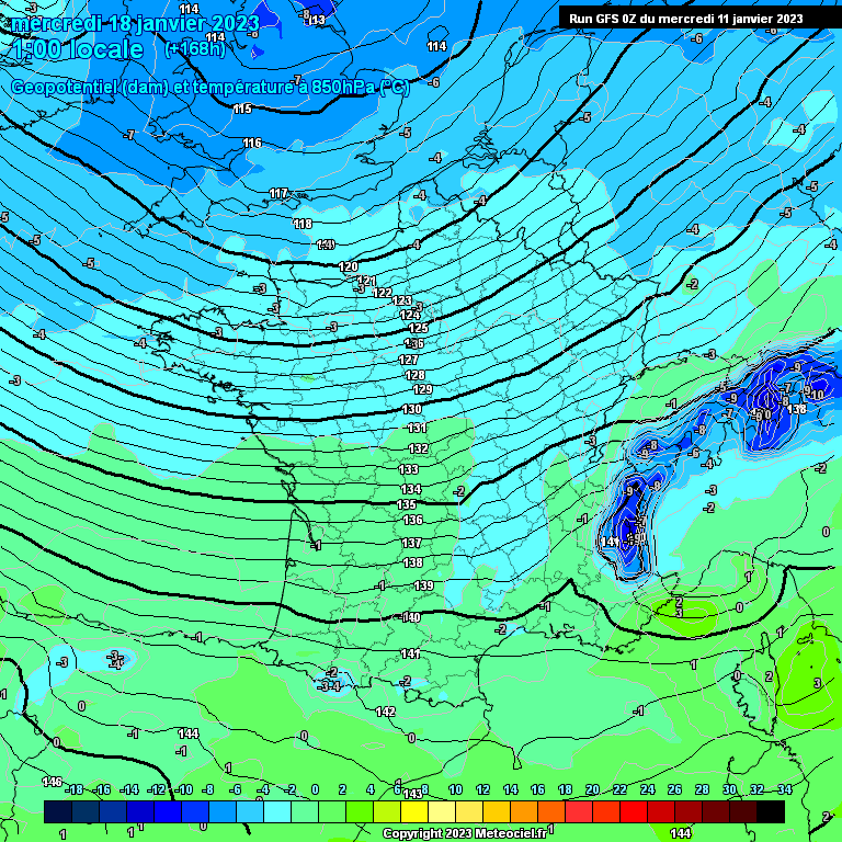 Modele GFS - Carte prévisions