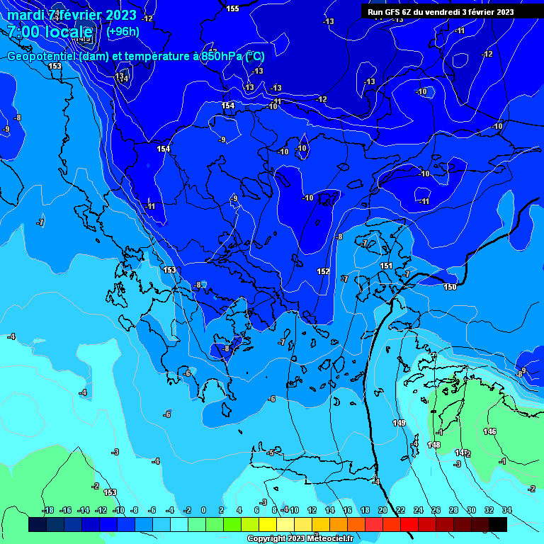 Modele GFS - Carte prévisions