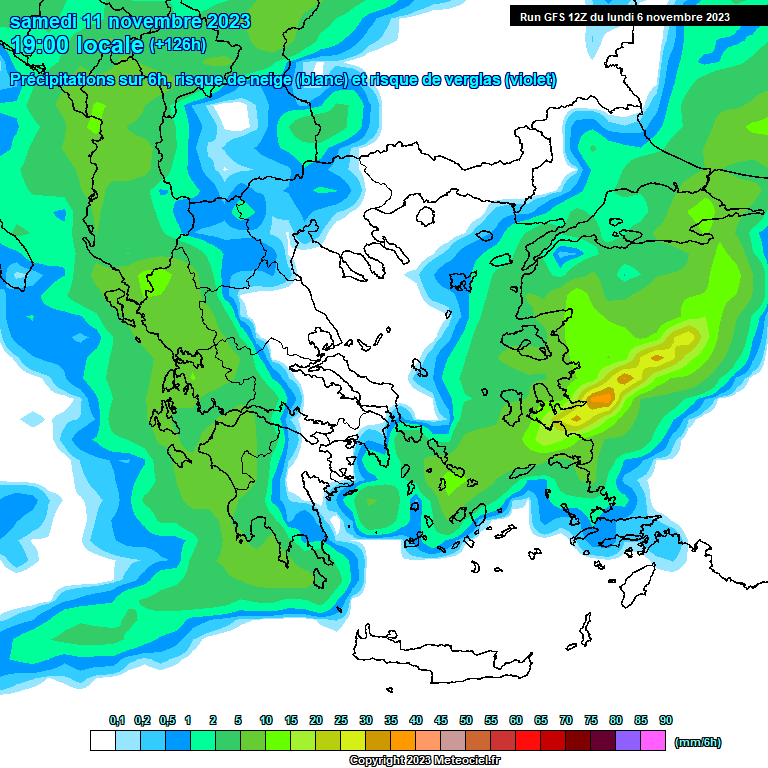 Modele GFS - Carte prévisions