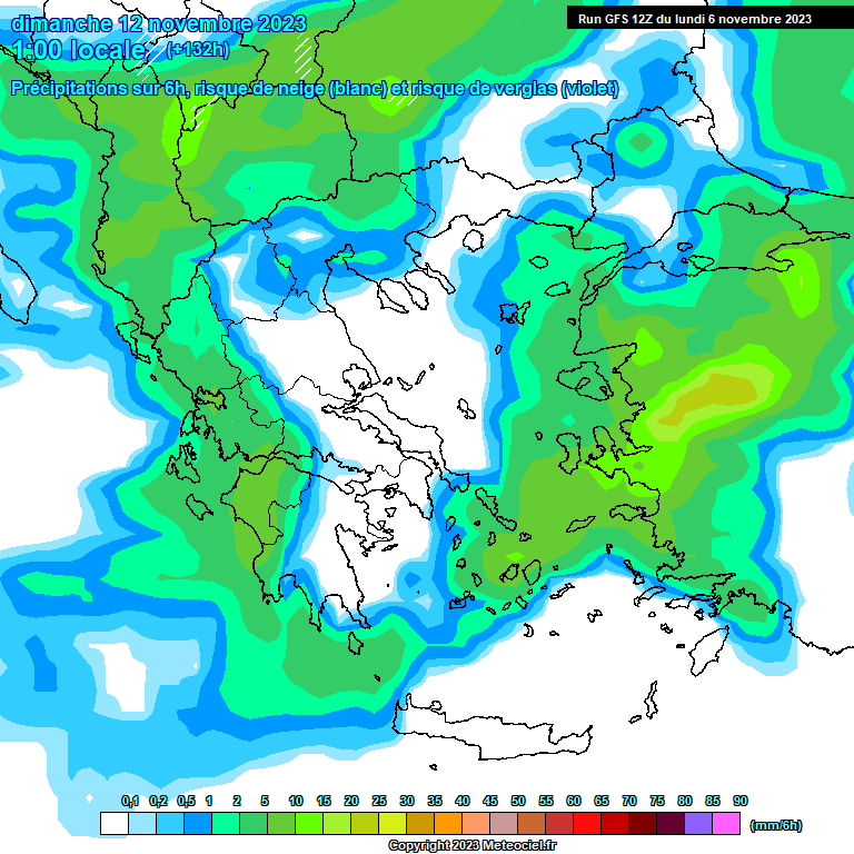 Modele GFS - Carte prévisions