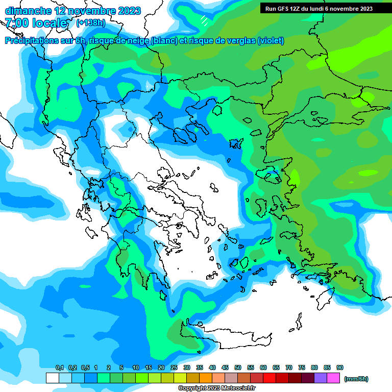 Modele GFS - Carte prévisions