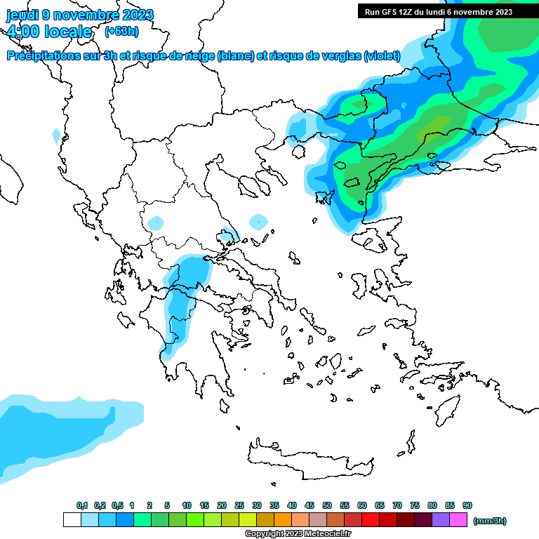 Modele GFS - Carte prévisions