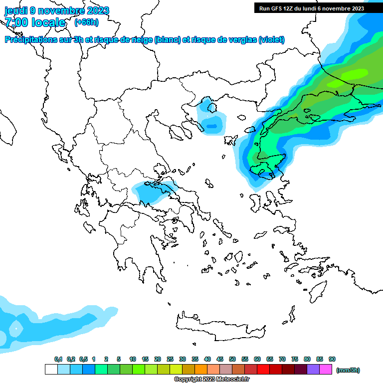 Modele GFS - Carte prévisions