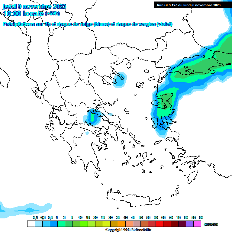 Modele GFS - Carte prévisions