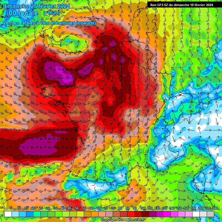 Modele GFS - Carte prévisions