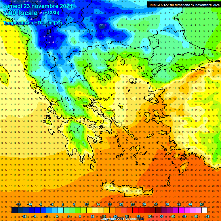 Modele GFS - Carte prévisions