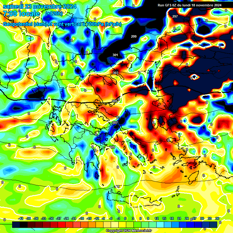 Modele GFS - Carte prévisions