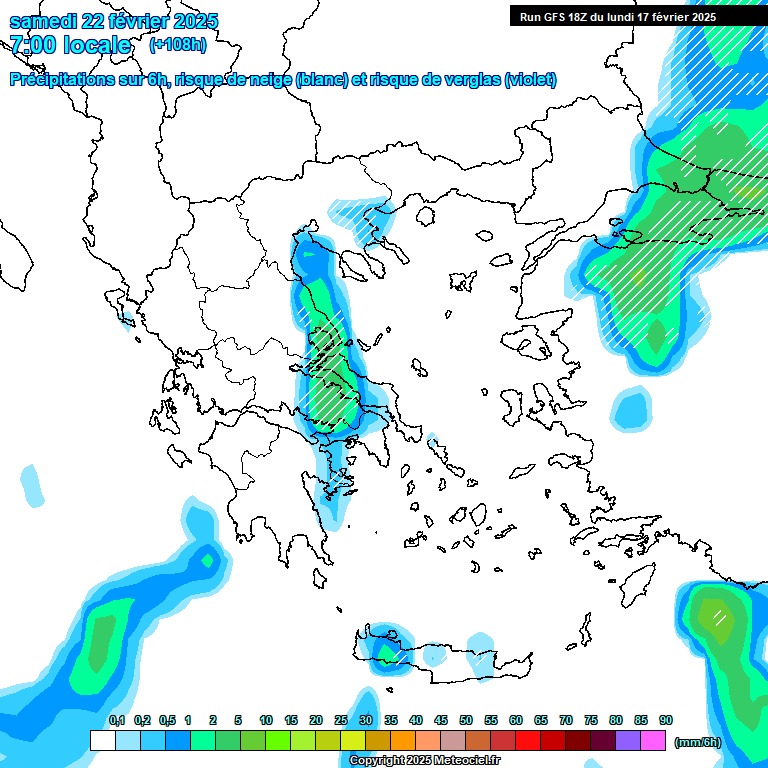 Modele GFS - Carte prévisions