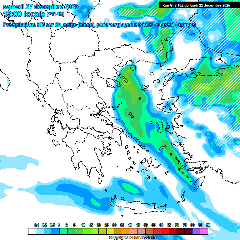 Modele GFS - Carte prévisions