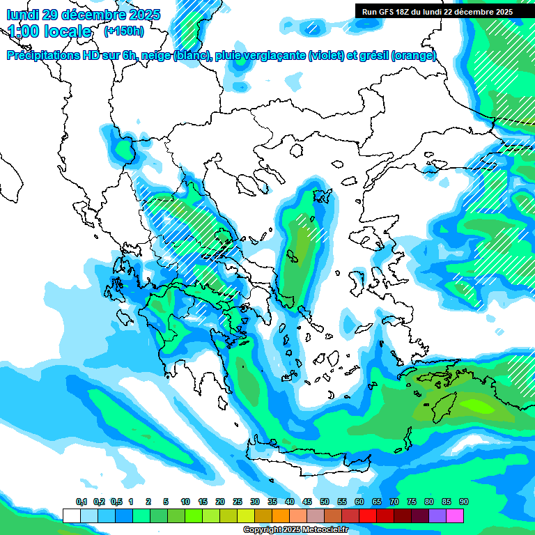 Modele GFS - Carte prévisions