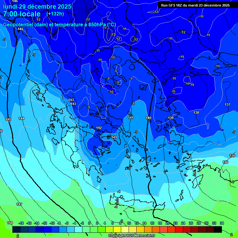 Modele GFS - Carte prévisions