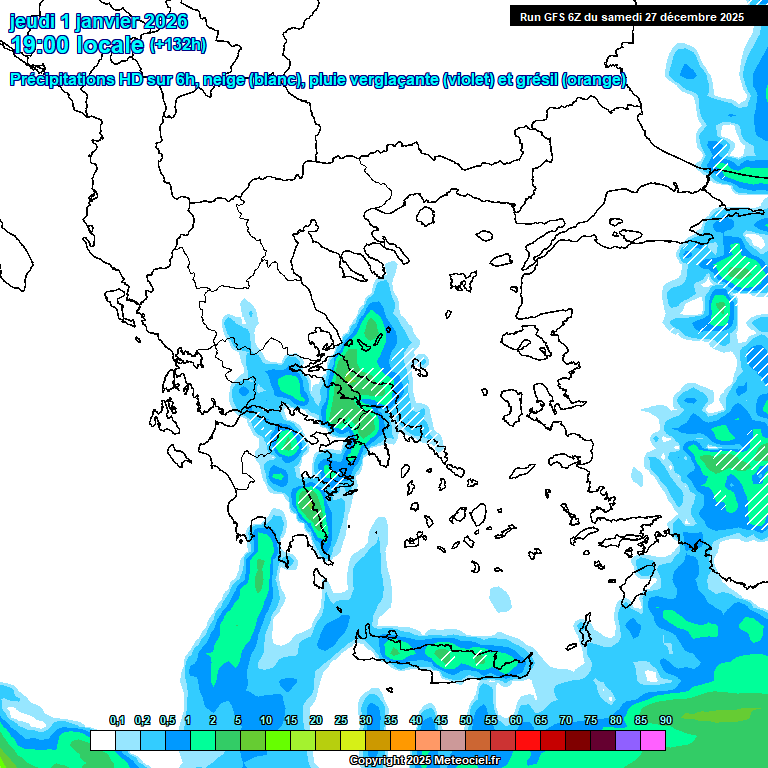 Modele GFS - Carte prévisions