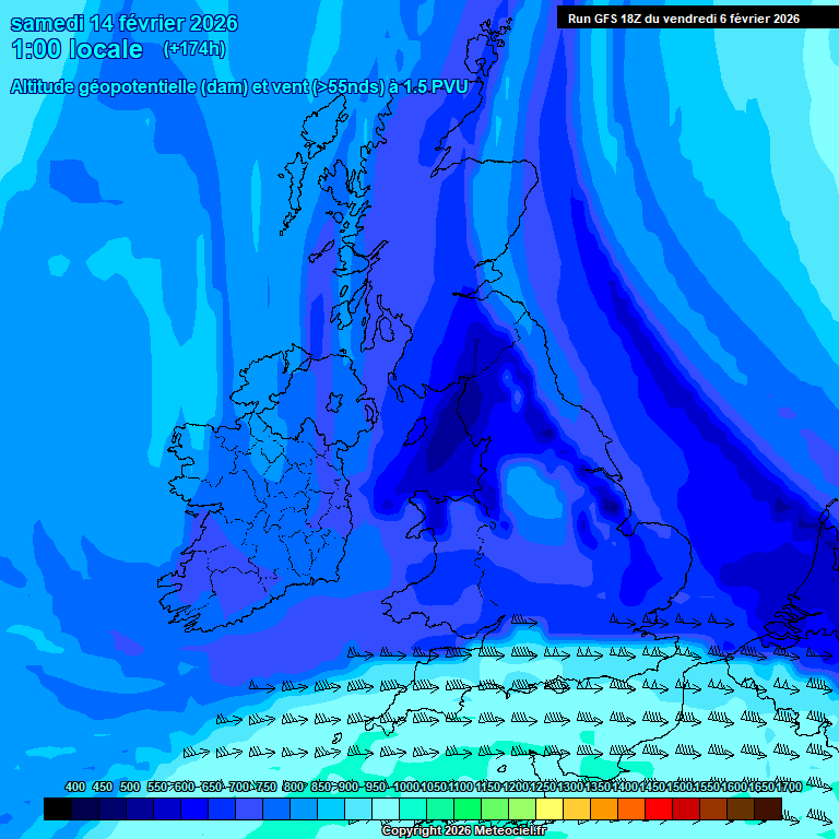 Modele GFS - Carte pr�visions 