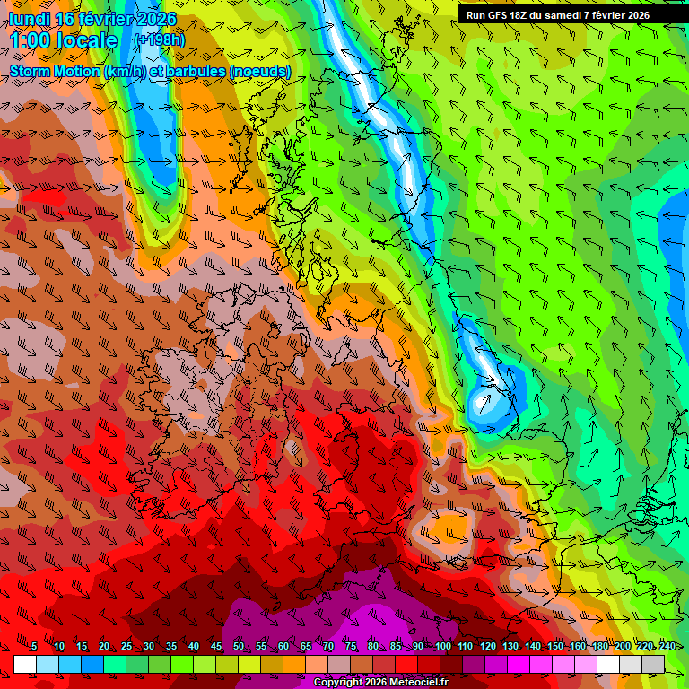 Modele GFS - Carte pr�visions 