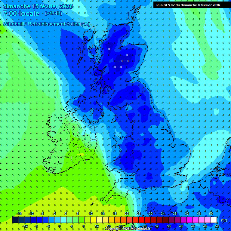 Modele GFS - Carte pr�visions 