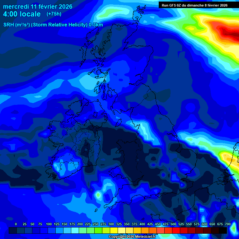 Modele GFS - Carte pr�visions 