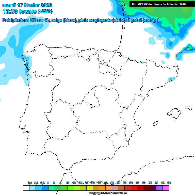 Modele GFS - Carte pr�visions 