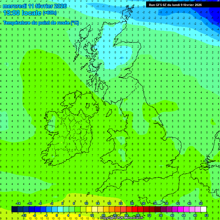 Modele GFS - Carte pr�visions 