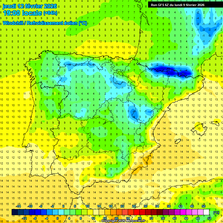 Modele GFS - Carte pr�visions 