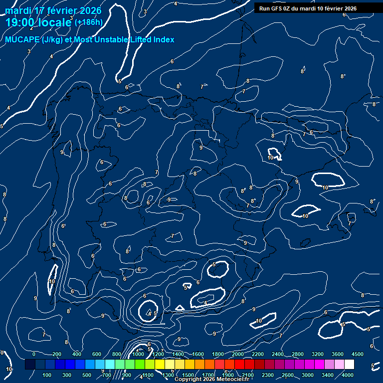 Modele GFS - Carte pr�visions 