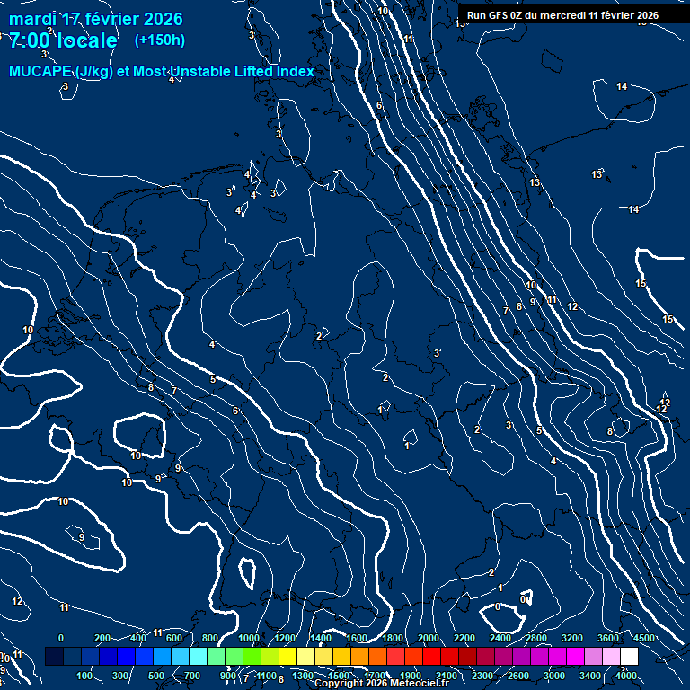 Modele GFS - Carte pr�visions 