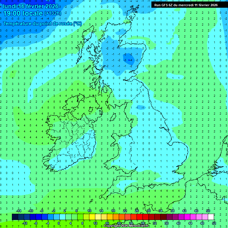 Modele GFS - Carte pr�visions 