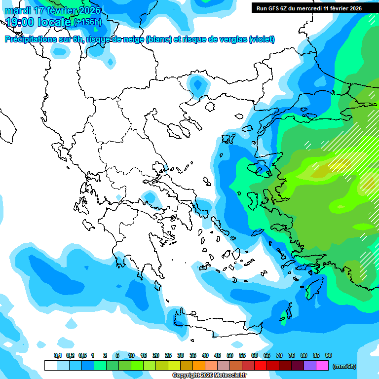 Modele GFS - Carte pr�visions 