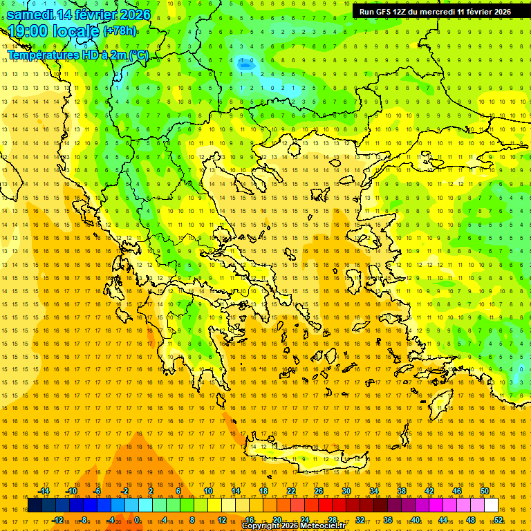Modele GFS - Carte pr�visions 