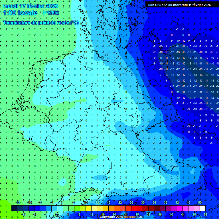 Modele GFS - Carte pr�visions 