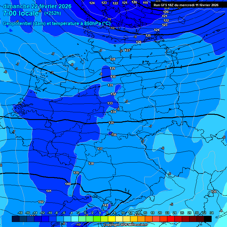 Modele GFS - Carte pr�visions 
