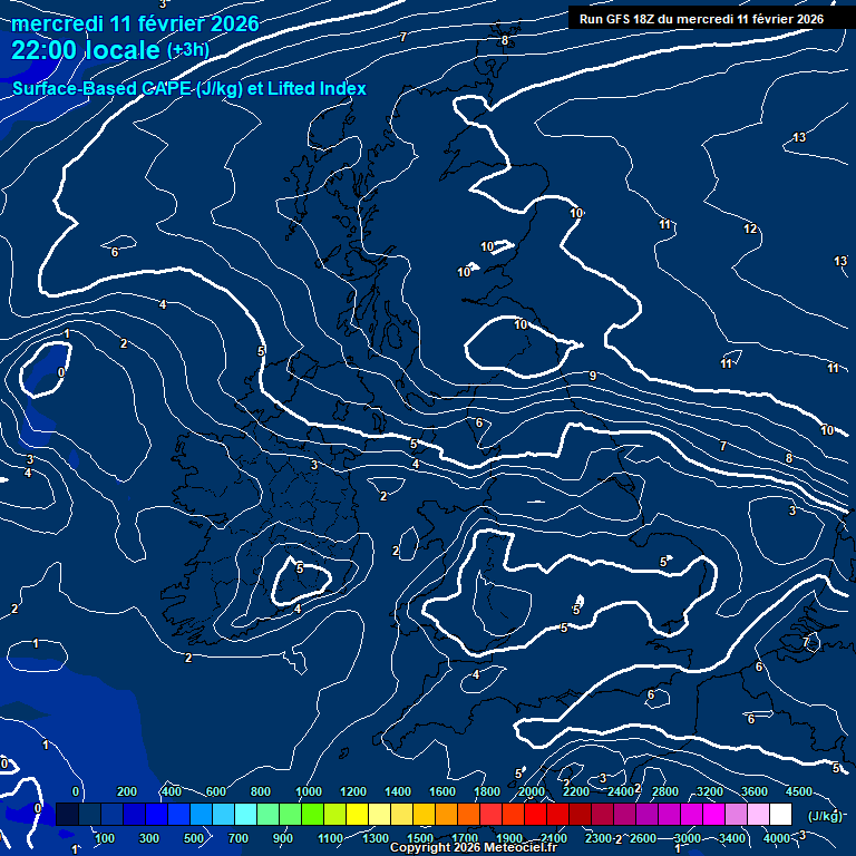 Modele GFS - Carte pr�visions 
