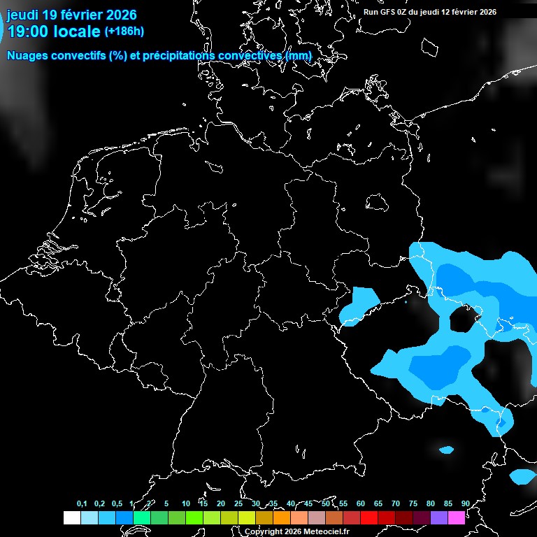 Modele GFS - Carte pr�visions 