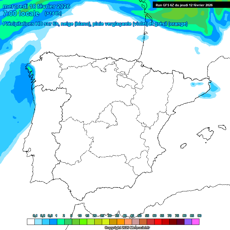 Modele GFS - Carte pr�visions 