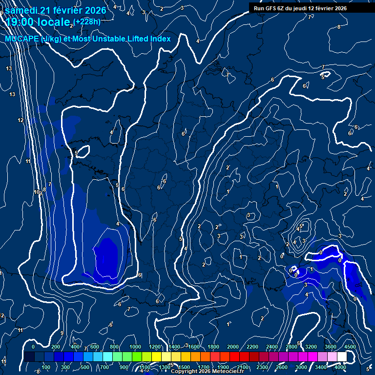 Modele GFS - Carte pr�visions 