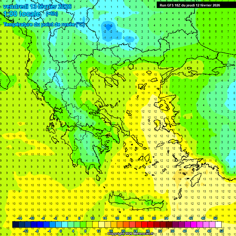 Modele GFS - Carte pr�visions 