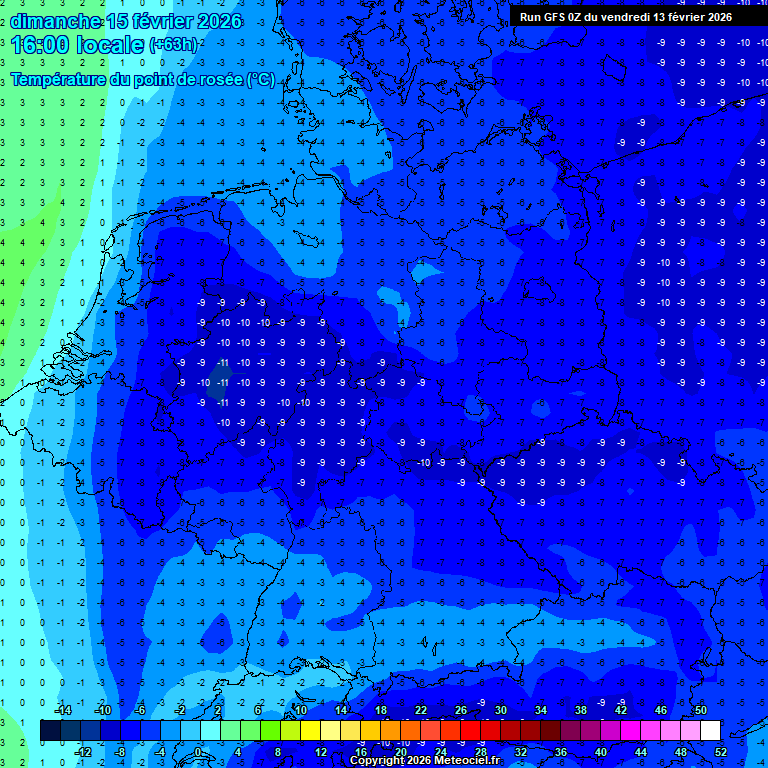 Modele GFS - Carte pr�visions 