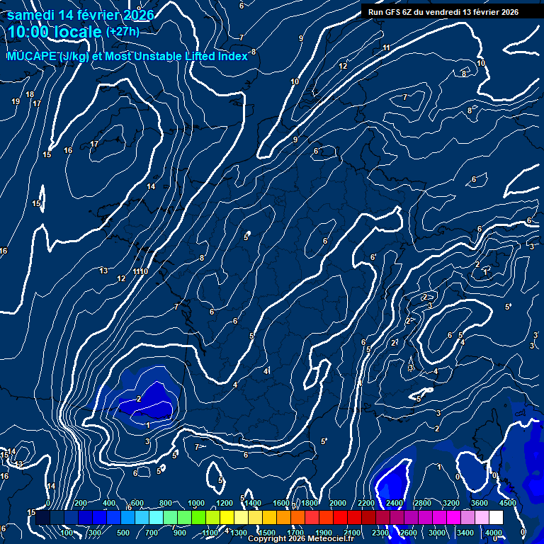 Modele GFS - Carte pr�visions 