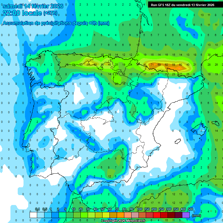 Modele GFS - Carte pr�visions 