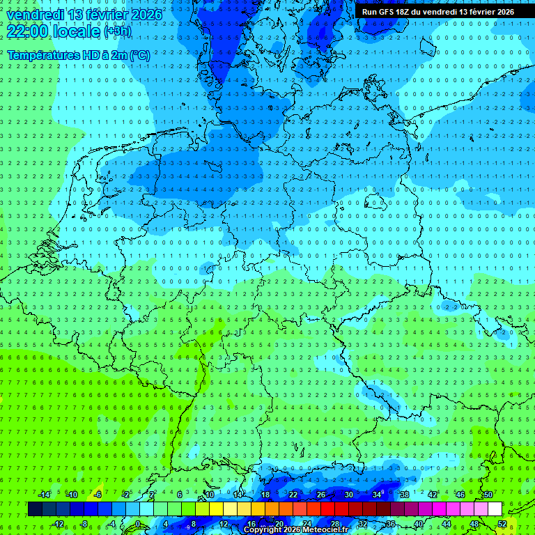 Modele GFS - Carte pr�visions 