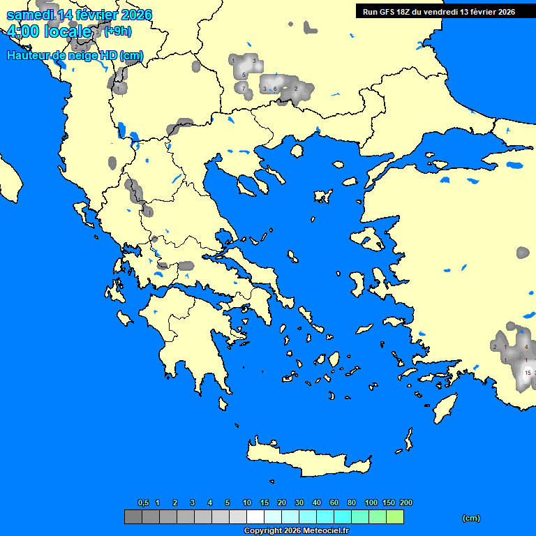 Modele GFS - Carte pr�visions 